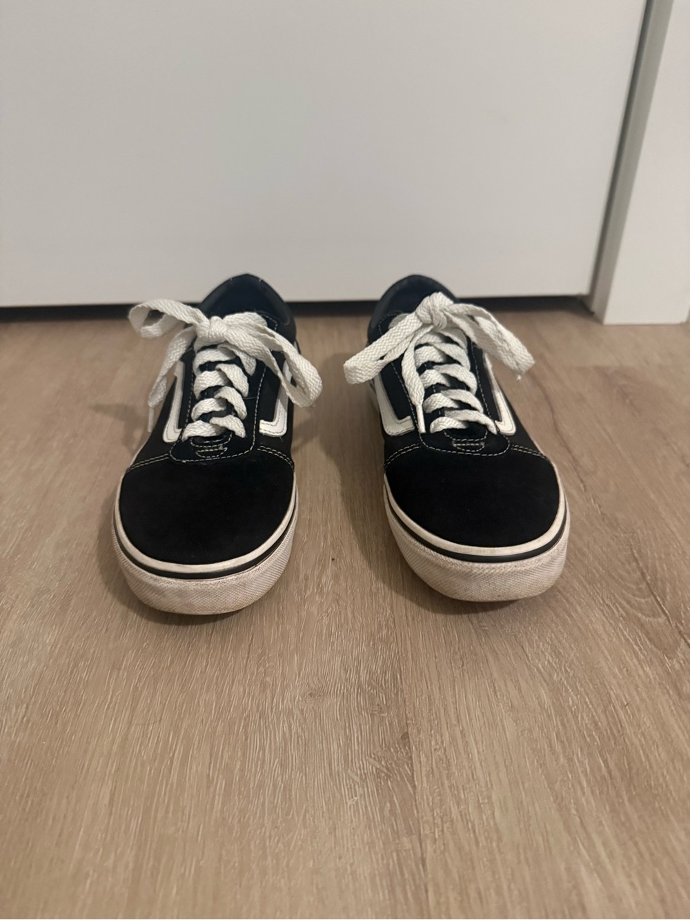 Vans Old Skool Black Canvas Size Youth 5
